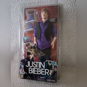 2010 Justin Bieber Doll Award Style Collection Figure New